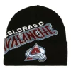 Mitchell & Ness Knit-Cricket Knit Colorado Avalanche