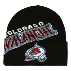Mitchell & Ness Knit-Cricket Knit Colorado Avalanche