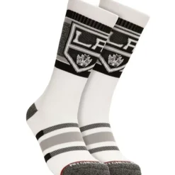 Woman Mitchell & Ness Accessories-Cross Bar Crew Socks Los Angeles Kings