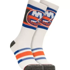 Woman Mitchell & Ness Accessories-Cross Bar Crew Socks New York Islanders