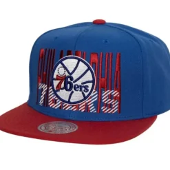 Mitchell & Ness Snapback-Cross Check Snapback Hwc Philadelphia 76Ers