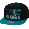 Mitchell & Ness Snapback-Cross Check Snapback San Jose Sharks