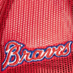 Mitchell & Ness Snapback-Curveball Trucker Coop Atlanta Braves