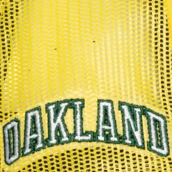 Mitchell & Ness Snapback-Curveball Trucker Coop Oakland Athletics