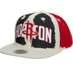 Mitchell & Ness Snapback-Cut Away Snapback Houston Rockets