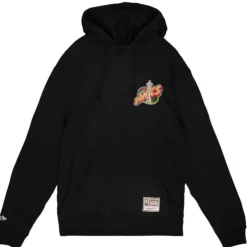Men Mitchell & Ness Hoodies & Sweatshirts-Cut Up Hoody Seattle Supersonics