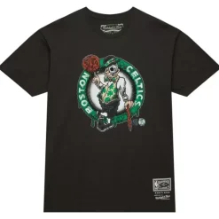 Men Mitchell & Ness T-Shirts & Tops-Deconstructed Tee Boston Celtics