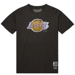 Men Mitchell & Ness T-Shirts & Tops-Deconstructed Tee Los Angeles Lakers
