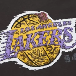 Men Mitchell & Ness T-Shirts & Tops-Deconstructed Tee Los Angeles Lakers