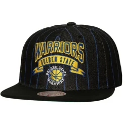 Mitchell & Ness Snapback-Dem Stripes Snapback Hwc Golden State Warriors