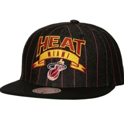 Mitchell & Ness Snapback-Dem Stripes Snapback Hwc Miami Heat
