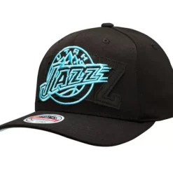 Mitchell & Ness Snapback-Double Triple Classic Red Snapback Hwc Utah Jazz