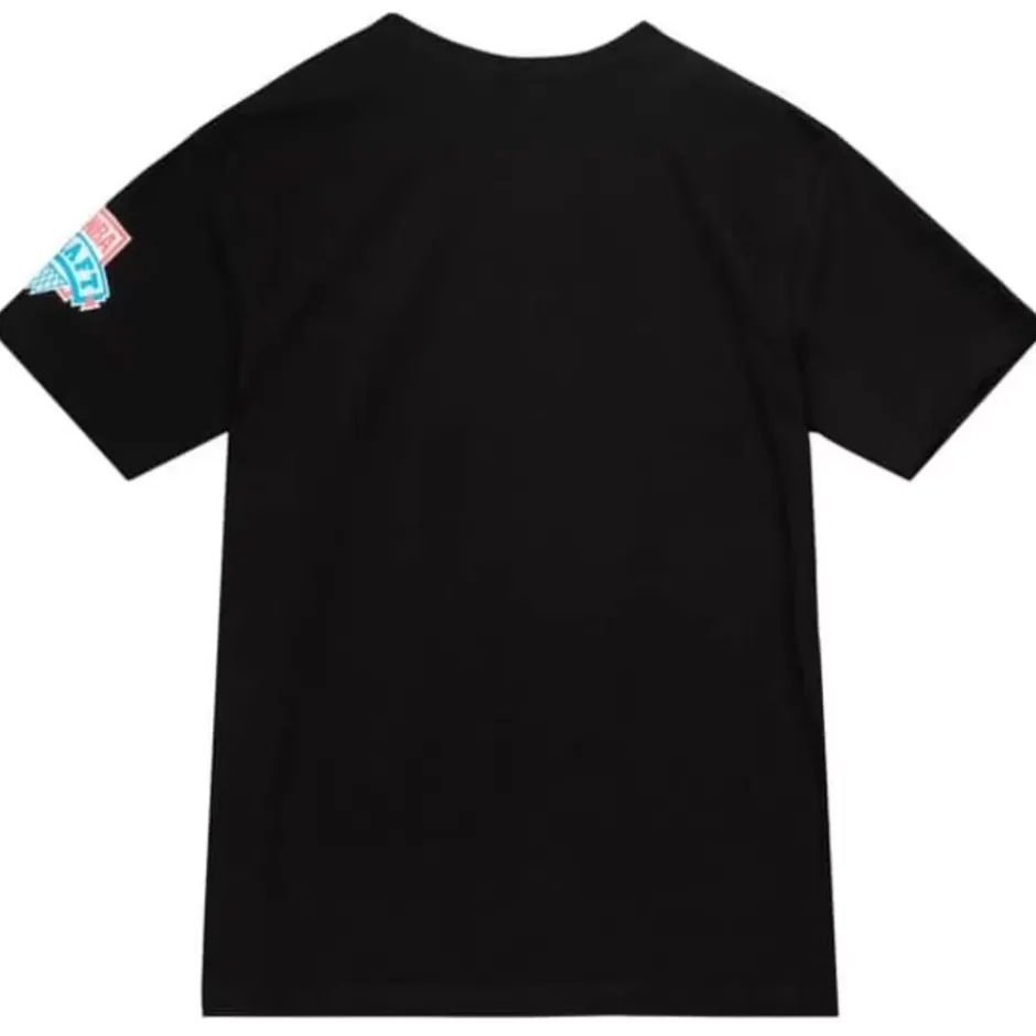 Men Mitchell & Ness T-Shirts & Tops-Draft Day Colorwash Tee Toronto Raptors Vince Carter