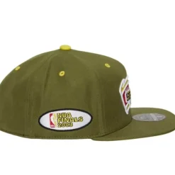 Mitchell & Ness Fitted-Dusty Olive Fitted Hwc San Antonio Spurs