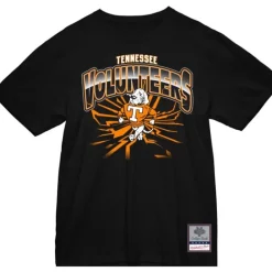 Men Mitchell & Ness T-Shirts & Tops-Earthquake Tee University Of Tennessee