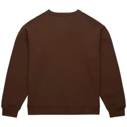 Men Mitchell & Ness Hoodies & Sweatshirts-Easy Cool Crewneck Sweatshirt Houston Astros