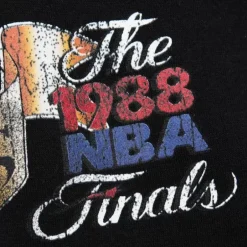 Men Mitchell & Ness Hoodies & Sweatshirts-Easy Cool Crewneck Sweatshirt Los Angeles Lakers