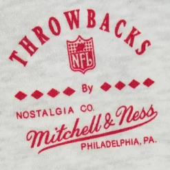 Men Mitchell & Ness Hoodies & Sweatshirts-Easy Cool Crewneck Sweatshirt San Francisco 49Ers