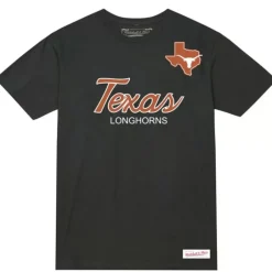 Men Mitchell & Ness T-Shirts & Tops-Elite Tee University Of Texas At Austin