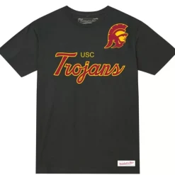 Men Mitchell & Ness T-Shirts & Tops-Elite Tee Usc
