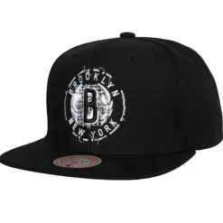 Mitchell & Ness Snapback-Embroidery Glitch Snapback Brooklyn Nets