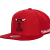 Mitchell & Ness Snapback-English Dropback Snapback Hwc Chicago Bulls