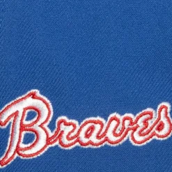 Mitchell & Ness Fitted-Evergreen Fitted Coop Atlanta Braves