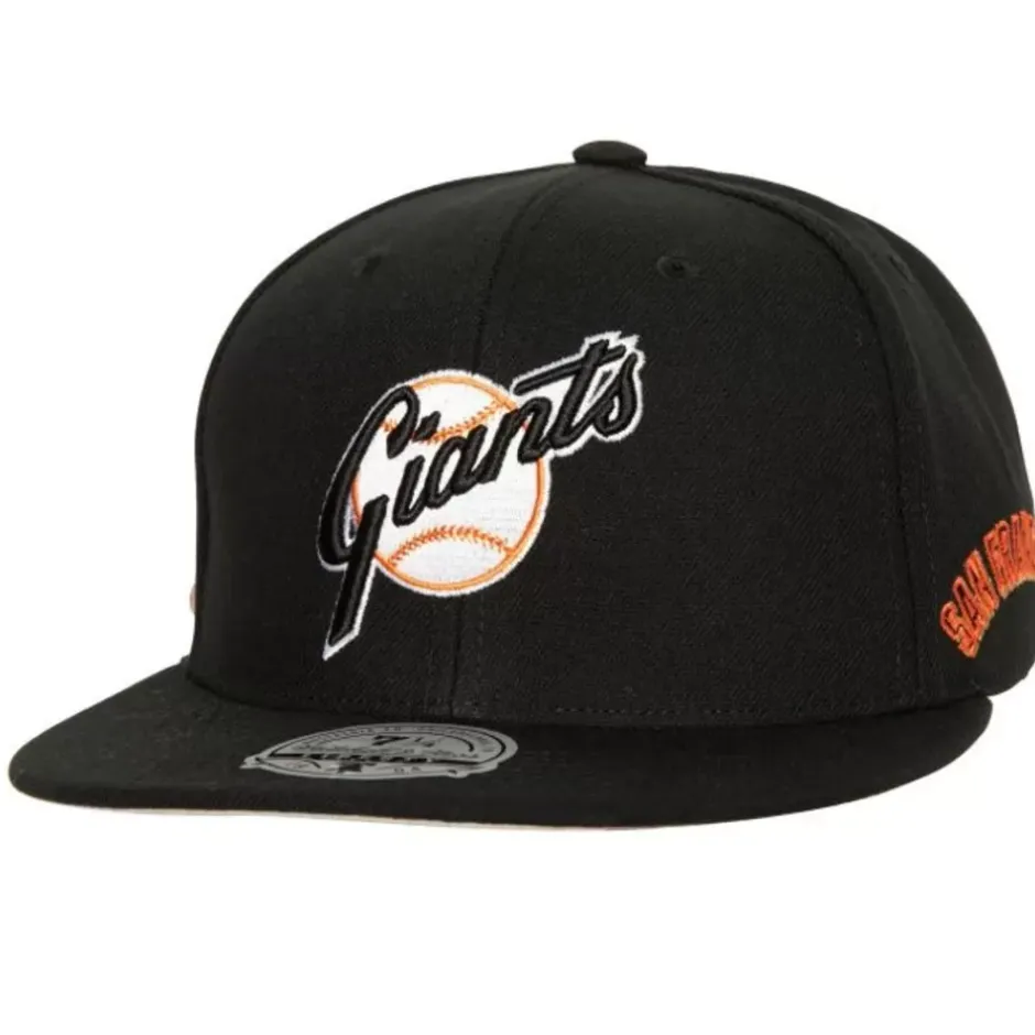 Mitchell & Ness Fitted-Evergreen Fitted Coop San Francisco Giants