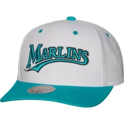 Mitchell & Ness Snapback-Evergreen Pro Snapback Coop Florida Marlins