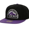 Mitchell & Ness Snapback-Evergreen Snapback Coop Colorado Rockies