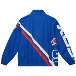 Men Mitchell & Ness Jackets & Outerwear-Exploded Logo Warm Up Jacket Chicago White Sox