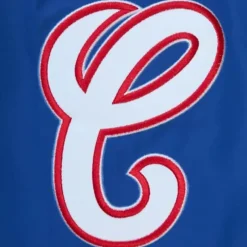 Men Mitchell & Ness Jackets & Outerwear-Exploded Logo Warm Up Jacket Chicago White Sox