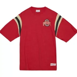 Men Mitchell & Ness T-Shirts & Tops-Extra Innings Ss Tee Ohio State