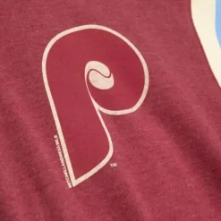 Men Mitchell & Ness T-Shirts & Tops-Extra Innings S/S Tee Philadelphia Phillies