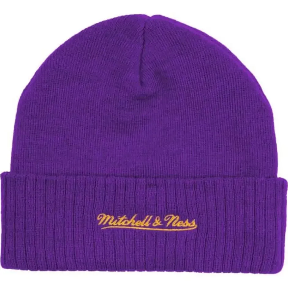 Mitchell & Ness Knit-Fandom Knit Beanie Los Angeles Lakers