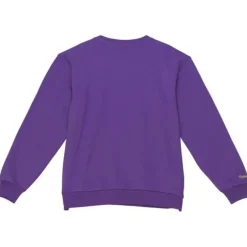 Men Mitchell & Ness Hoodies & Sweatshirts-Fashion Fleece Crew Louisiana State University