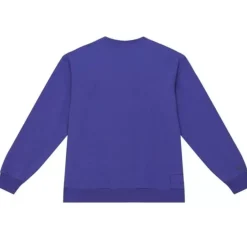 Men Mitchell & Ness Hoodies & Sweatshirts-Fashion Fleece Crew Milwaukee Bucks