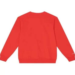 Men Mitchell & Ness Hoodies & Sweatshirts-Fashion Fleece Crew Ohio State