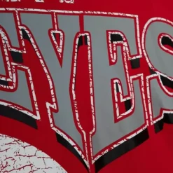 Men Mitchell & Ness Hoodies & Sweatshirts-Fashion Fleece Crew Ohio State