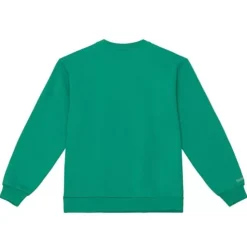 Men Mitchell & Ness Hoodies & Sweatshirts-Fashion Fleece Crew Philadelphia Eagles