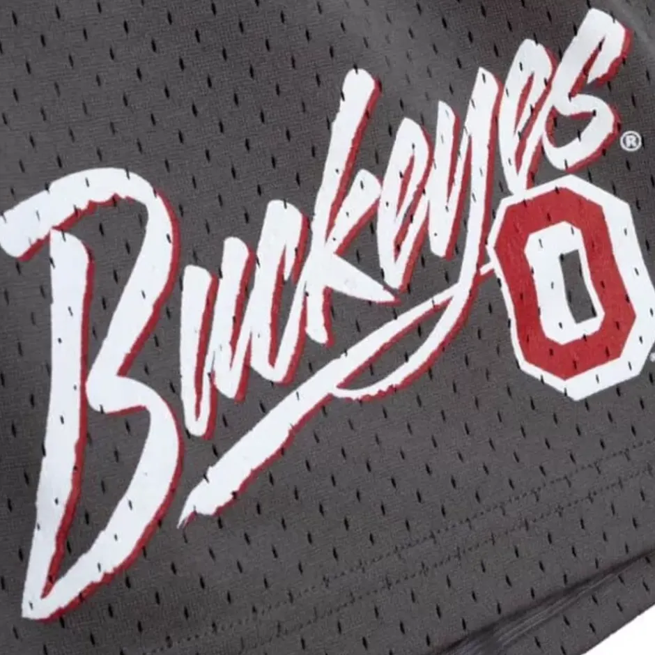 Men Mitchell & Ness Shorts-Final Exam Shorts Ohio State