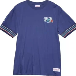 Men Mitchell & Ness T-Shirts & Tops-Final Seconds Ss Tee Charlotte Hornets