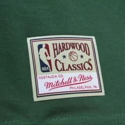 Men Mitchell & Ness T-Shirts & Tops-Finals Tee Milwaukee Bucks