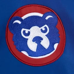 Men Mitchell & Ness Jackets & Outerwear-Flashback Track Jacket Chicago Cubs