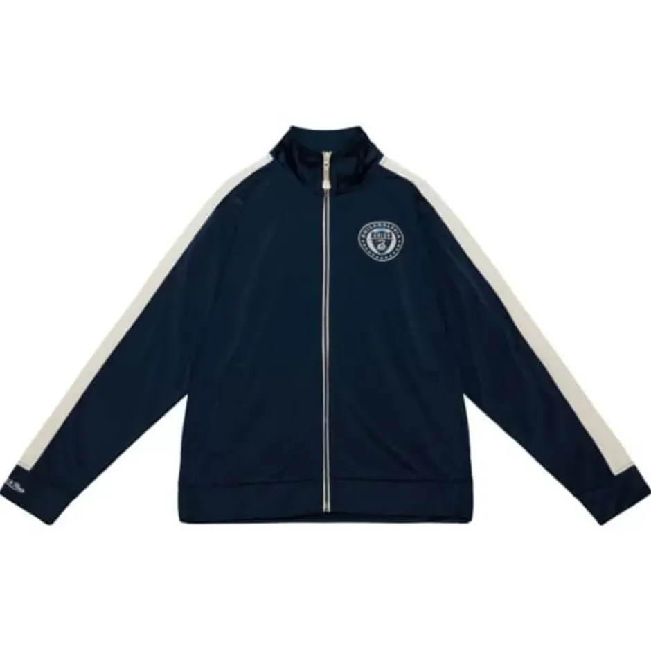 Men Mitchell & Ness Jackets & Outerwear-Flashback Track Jacket Philadelphia Union