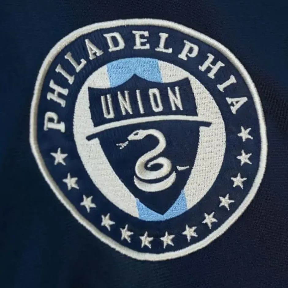 Men Mitchell & Ness Jackets & Outerwear-Flashback Track Jacket Philadelphia Union