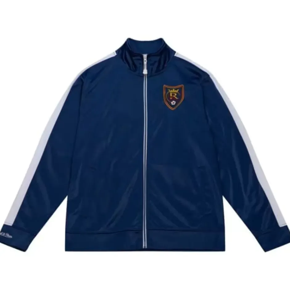 Men Mitchell & Ness Jackets & Outerwear-Flashback Track Jacket Real Salt Lake