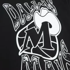 Men Mitchell & Ness T-Shirts & Tops-Flashbacks Tee Dallas Mavericks