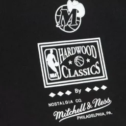 Men Mitchell & Ness T-Shirts & Tops-Flashbacks Tee Dallas Mavericks