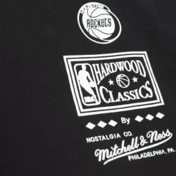 Men Mitchell & Ness T-Shirts & Tops-Flashbacks Tee Houston Rockets